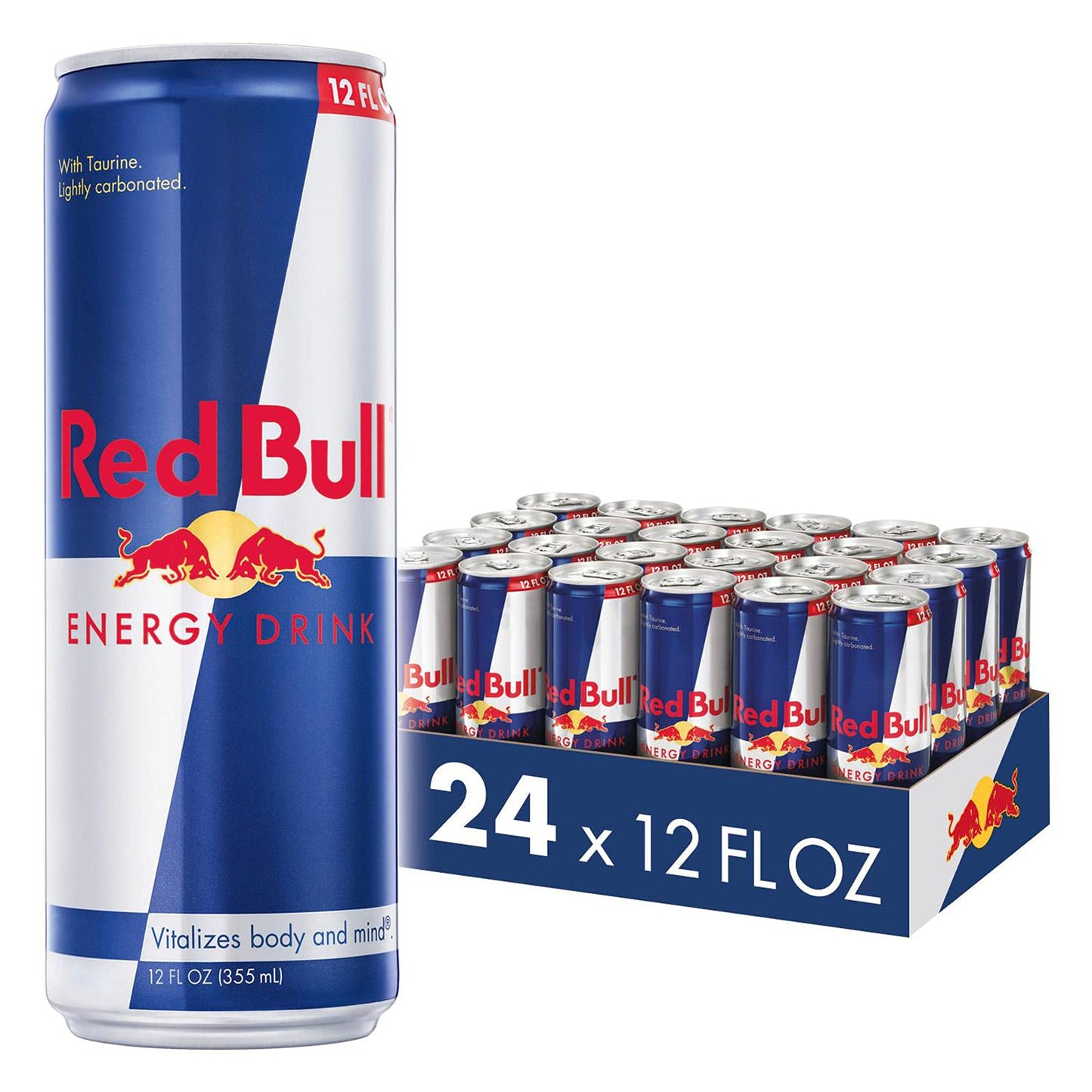 Red Bull Energy Drink, 12 Fl Oz, 24 Cans