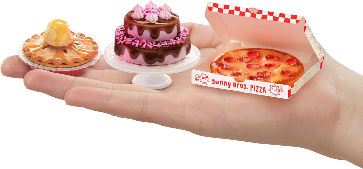 MGA's Miniverse Entertainment Make It Mini Food Diner Series 2 Mini Collectibles, Blind Packaging, DIY, Resin Play, Replica Food, NOT Edible, Collectors, 8+