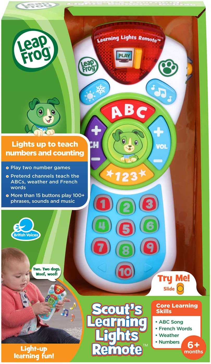 LeapFrog Scout's Learning Lights Remote Deluxe, Green