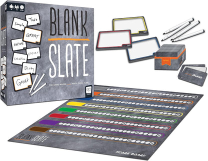 BLANK SLATE™ - The Game Where Great Minds Think Alike | Fun Family Friendly Word Association Party Game, 3 to 8 players