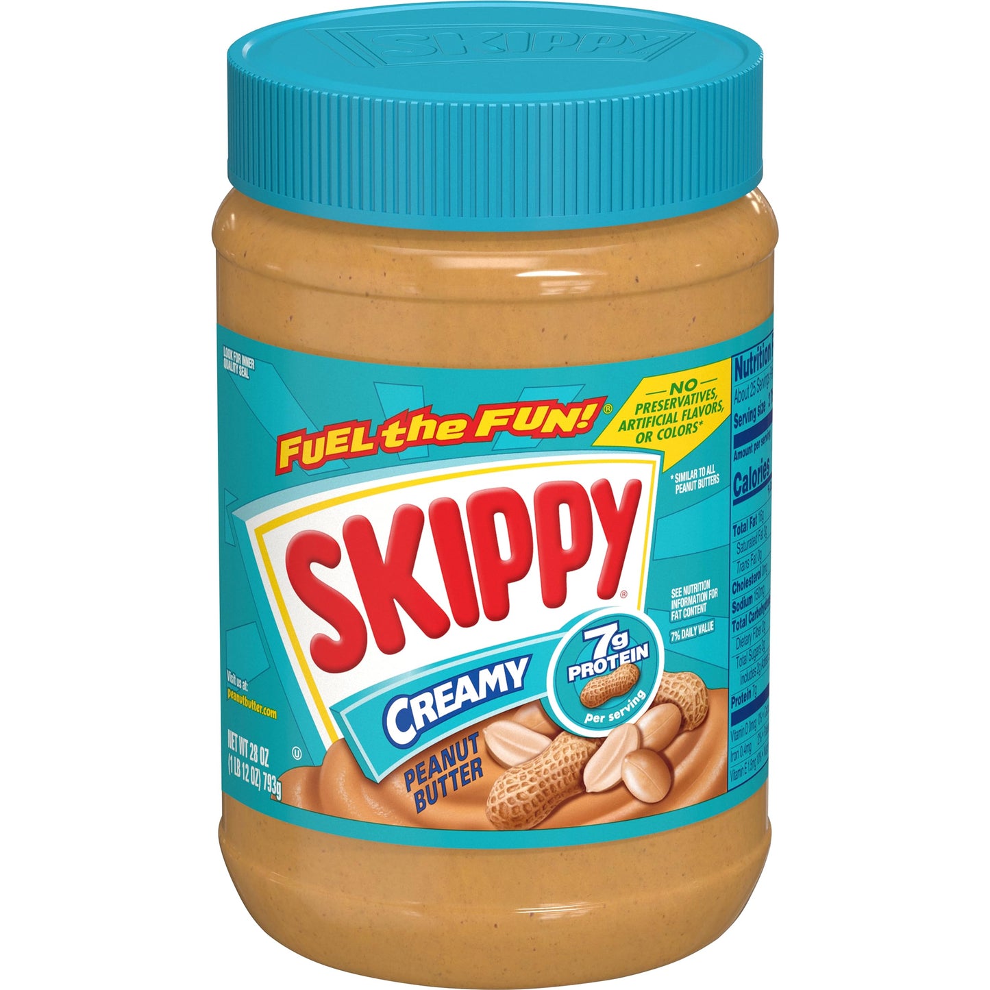 SKIPPY Creamy Peanut Butter, 28 oz