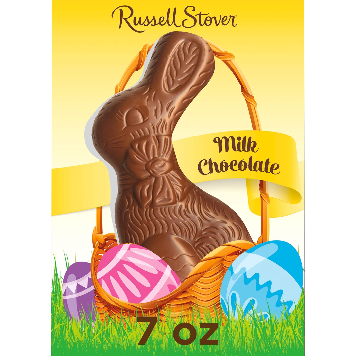 Russell Stover Milk Chocolate Easter Rabbit, 7 oz.