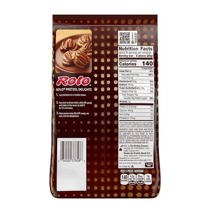 ROLO Rich Chocolate Caramel, Easter Candy Party Pack, 35.6 oz