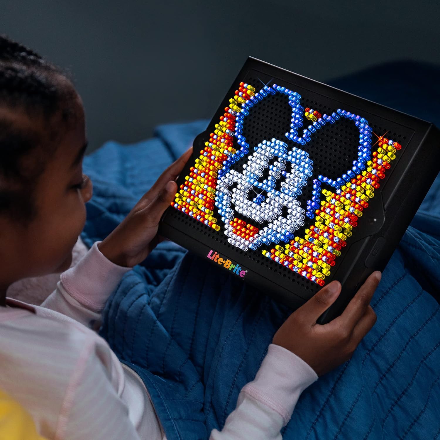 Lite-Brite Super Bright HD - Disney 100 Years of Wonder Edition Educational Play for Children – Enhances Creativity & Fine Motor Skills, Gift for Boys and Girls Ages 6+