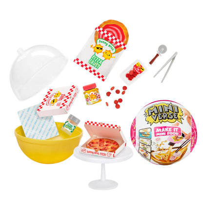 MGA's Miniverse Entertainment Make It Mini Food Diner Series 2 Mini Collectibles, Blind Packaging, DIY, Resin Play, Replica Food, NOT Edible, Collectors, 8+