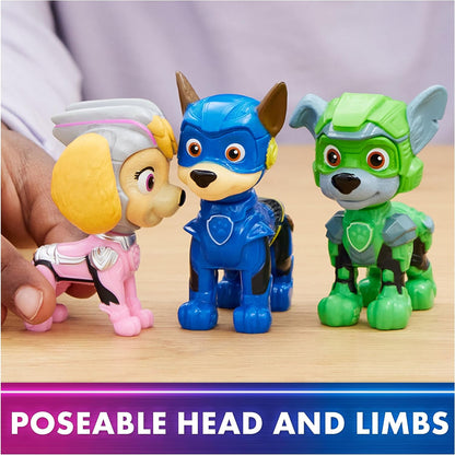 Paw Patrol: The Mighty Movie, Toy Figures Gift Pack, with 6 Collectible Action Figures, Kids Toys for Boys and Girls Ages 3 and up