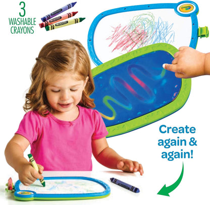 My First Crayola Double Doodle Board, Drawing Tablet, Toddler Toy, Gift