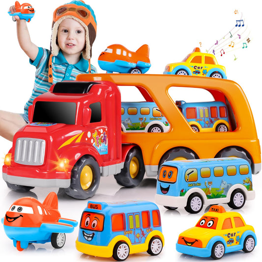 Nicmore Toddler Toys Car for Boys: Kids Toys for 2 3 4 Year Old Boys Girls | Carrier Toy Trucks | Toddler Toys Age 2-3 2-4 Baby Toys 18-24 Months Birthday Kids Gift