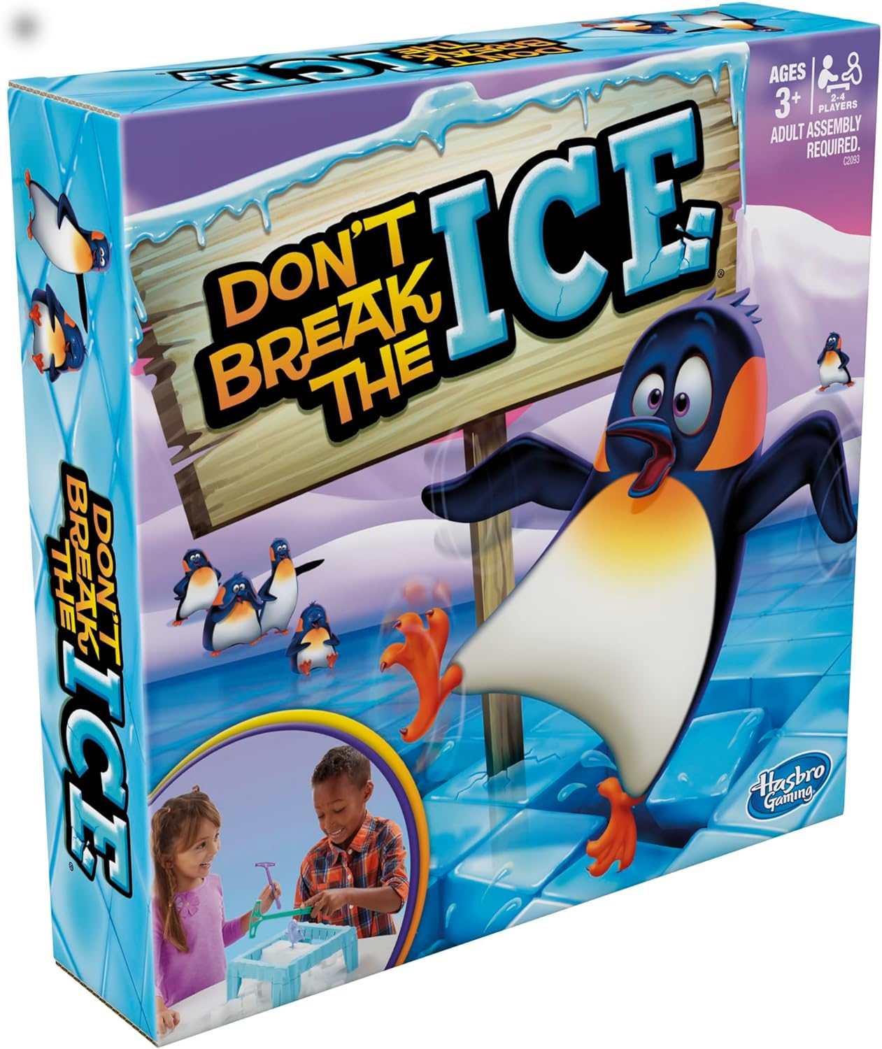 Hasbro Gaming Don't Break The Ice Preschool Game, Board Games for Kids Ages 3 and Up