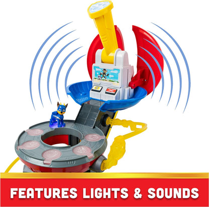 Paw Patrol, Mighty Lookout Tower with 4 Exclusive Bonus Action Figures, Toy Car, Lights and Sounds (Amazon Exclusive), Kids Toys for Ages 3 and up