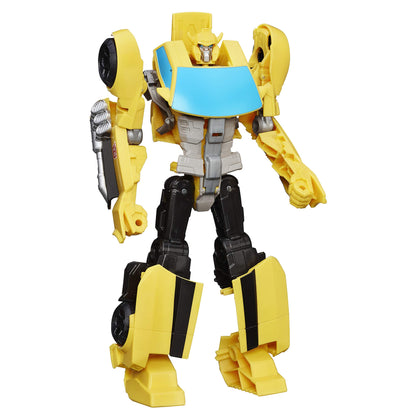 Transformers Toys Heroic Bumblebee Action Figure - Timeless Large-Scale Figure, Changes into Yellow Toy Car, 11" (Amazon Exclusive)