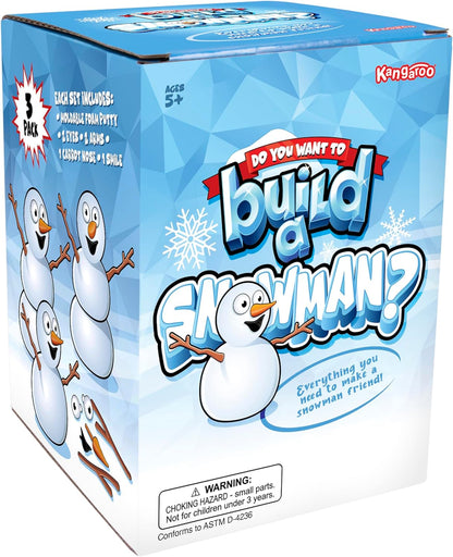 Kangaroo's Do You Want to Build a Snowman, (3-Pack)