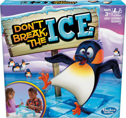 Hasbro Gaming Don't Break The Ice Preschool Game, Board Games for Kids Ages 3 and Up