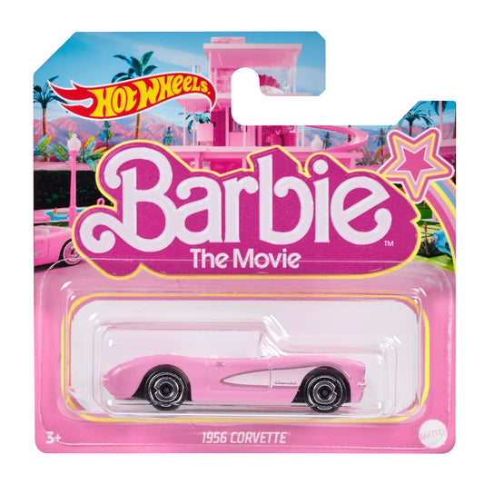 Hot Wheels 2023 Barbie 1956 Corvette Barbie The Movie, Pink