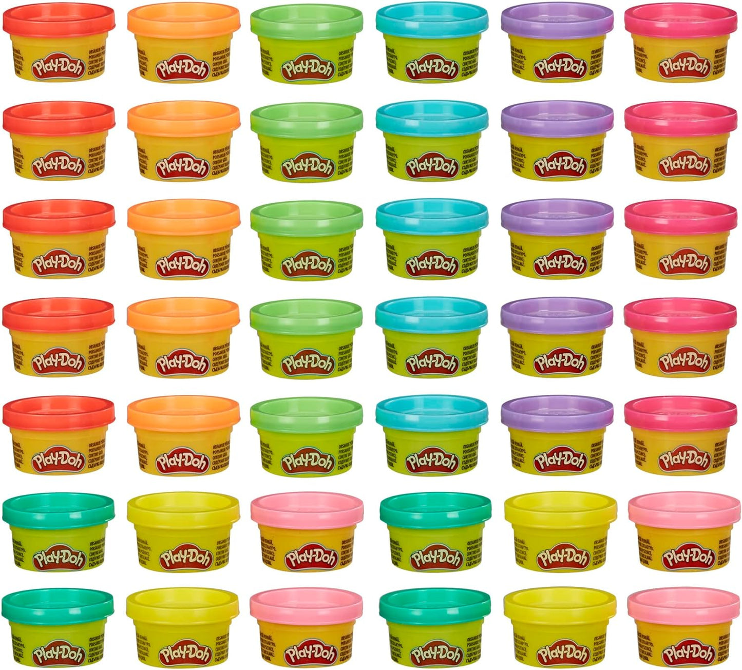 Play-Doh Bulk Handout 42 Pack of 1-Ounce Modeling Compound, Party Favors, Perfect Holiday Gifts or Christmas Stocking Stuffers for Kids, Ages 2 and Up (Amazon Exclusive)