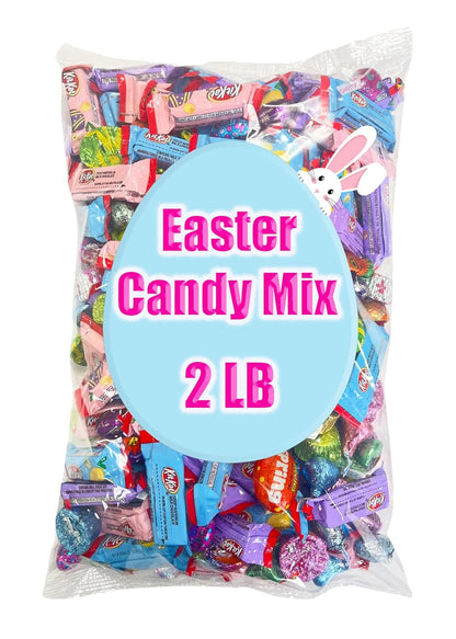 Easter Chocolate Candy Variety Pack - 2 Lb - Bulk Easter Candy - Easter Candy Bulk - Assorted Chocolate - Easter Basket Candy - Bulk Chocolate Easter Egg Candy Hunt - Candy Chocolate Easter Eggs Candy