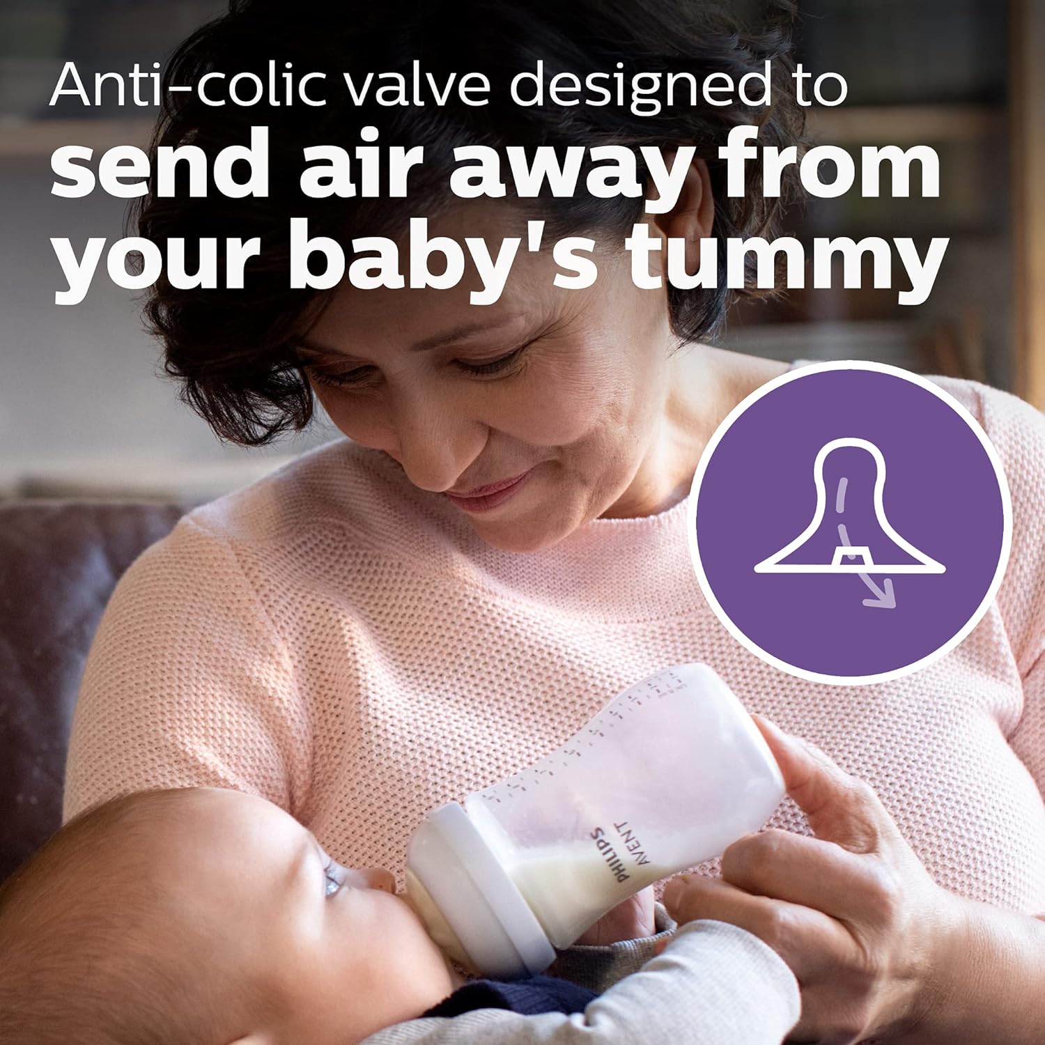 Philips AVENT Natural Response Baby Bottle Nipples Flow 5, 6M+, 4pk, SCY965/04
