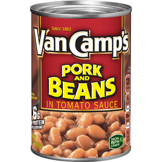 Van Camp's Pork & Beans, 15 Oz