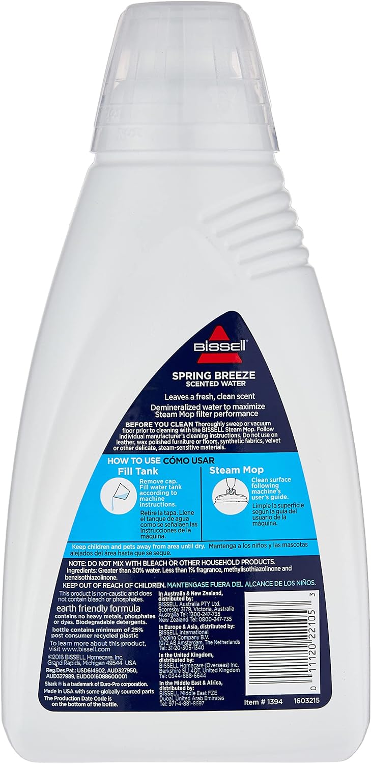 Bissell Spring Breeze Demineralized Water 32 oz, 1394 , White