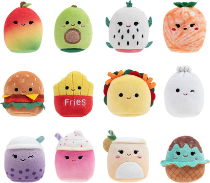 Squishville by Original Squishmallows What’s Cookin’ Squad - 12 Fan-Favorite 2-Inch Squishmallows Plush Including Carl, Floyd, Dash, Austin, and More - Toys for Kids - Amazon Exclusive