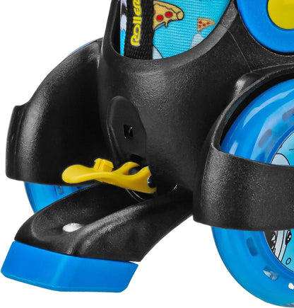 Fun Roll Beginner Roller Skates by Roller Derby, Adjustable Sizing, Skates for Kids, Boys, Girls