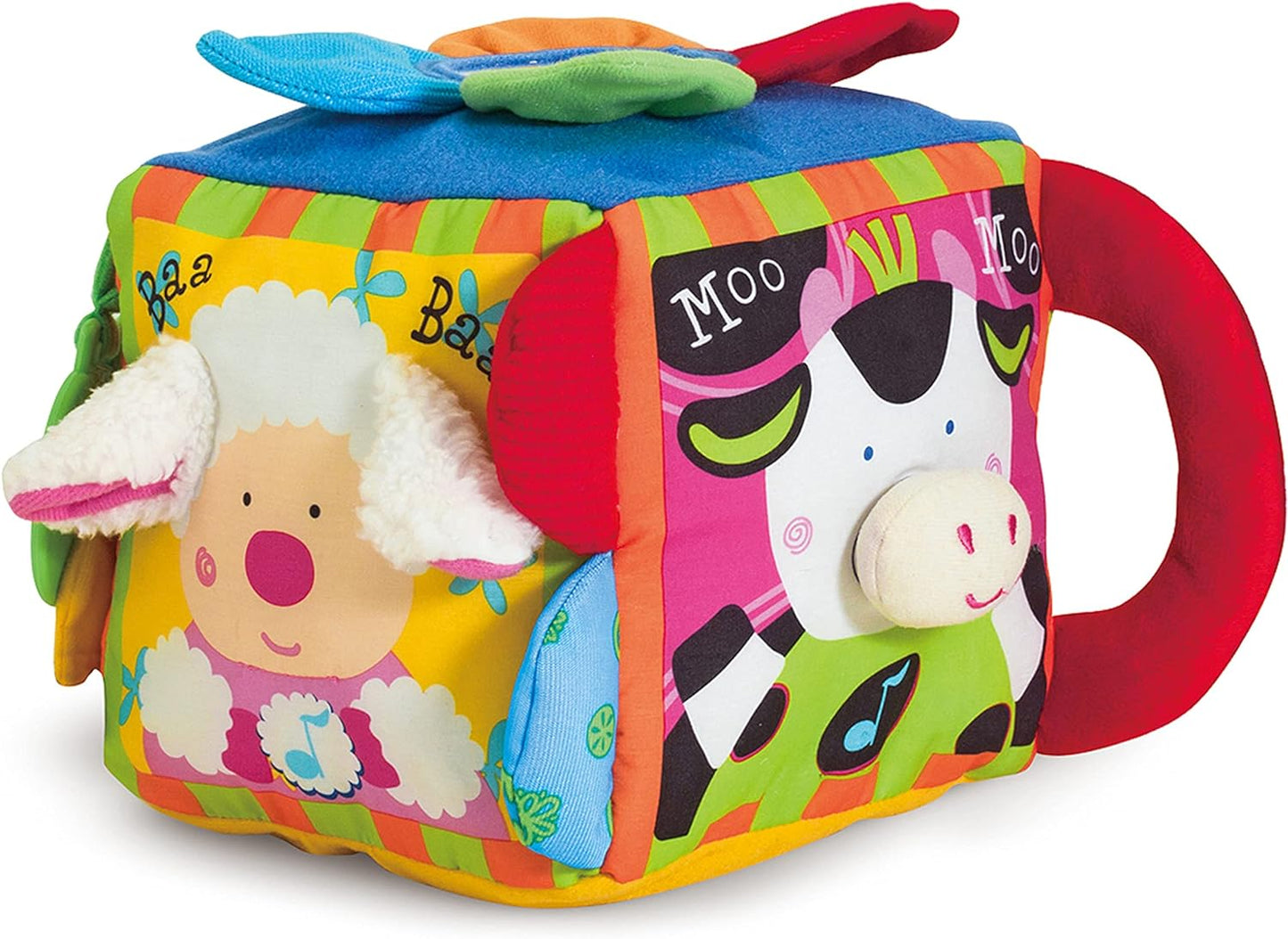 Melissa & Doug K's Kids Musical Farmyard Cube Educational Baby Toy