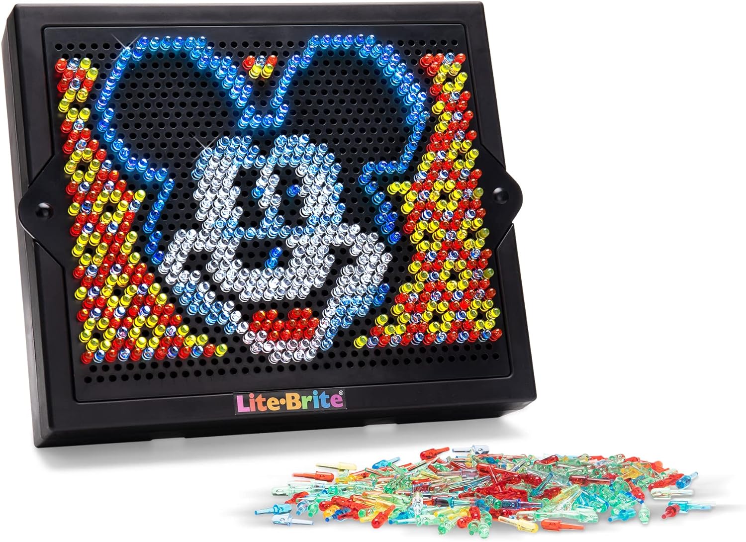 Lite-Brite Super Bright HD - Disney 100 Years of Wonder Edition Educational Play for Children – Enhances Creativity & Fine Motor Skills, Gift for Boys and Girls Ages 6+