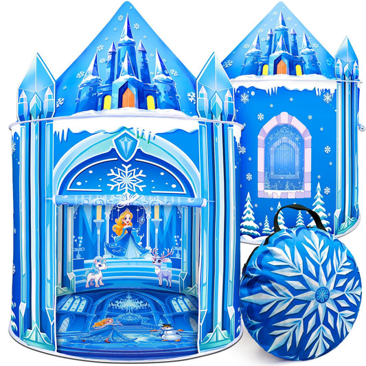 Kids Toys for Girls,Large Kids Tent Toddler Girl Toys,Tent for Kids Princess Toys,2 Year Old Girl Toys for Play House,Frozen Toys for 2 3 4 5 6 7 8 9 10 Year Old Girls Christmas Brithday Gifts Ideas