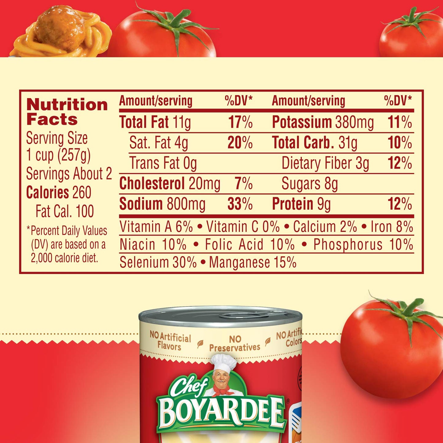 Chef Boyardee Spaghetti and Meatballs, 14.5 Oz Cans, Pack of 4