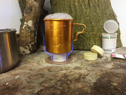 PillBottle Stones Stove - Two Burner/Multi-fuel/Bushcraft/Tiny/Light/Reliable/Safe/Hot!