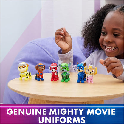 Paw Patrol: The Mighty Movie, Toy Figures Gift Pack, with 6 Collectible Action Figures, Kids Toys for Boys and Girls Ages 3 and up