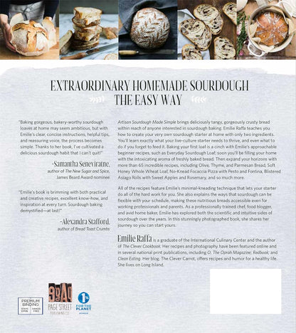 Artisan Sourdough Made Simple: A Beginner's Guide to Delicious Handcrafted Bread with Minimal Kneading