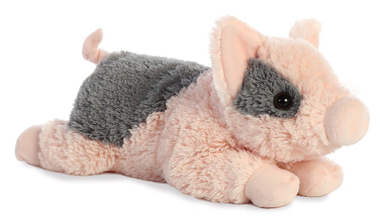 Aurora® Adorable Flopsie™ Tidbit Mini Pig™ Stuffed Animal - Playful Ease - Timeless Companions - Pink 12 Inches