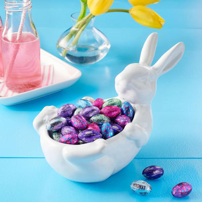 HERSHEY'S Assorted Chocolate and White Creme Eggs, Easter Candy, 28.18 oz Variety Bag (150 Pieces)