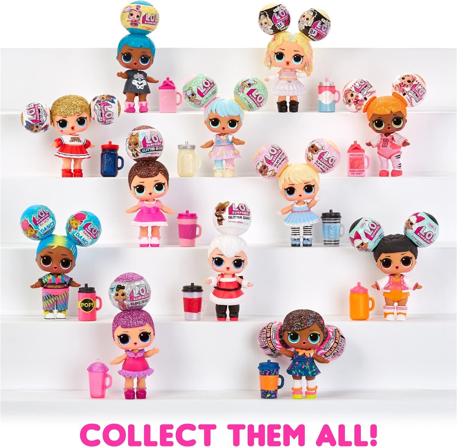 L.O.L. Surprise! Sooo Mini with Collectible Doll, 8 Surprises, Mini L.O.L. Surprise! Balls, Limited Edition Dolls- Great Gift for Girls Age 4+