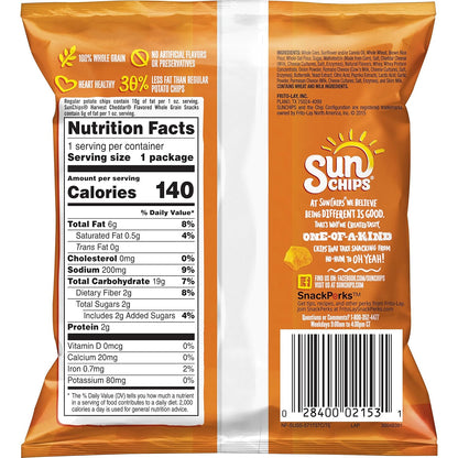 Sunchips Multigrain Chips Variety 1 Ounce Pack of 40