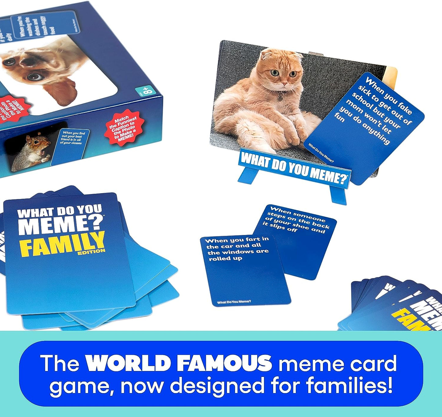 WHAT DO YOU MEME? Family Edition - The Best in Family Card Games for Kids and Adults