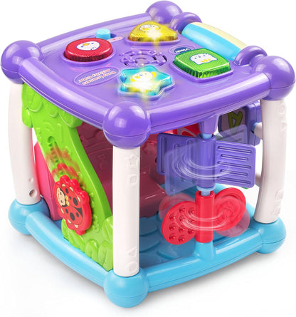 VTech Busy Learners Activity Cube, Purple