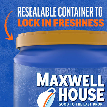 Maxwell House The Original Roast Medium Roast Ground Coffee (30.6 oz Canister)