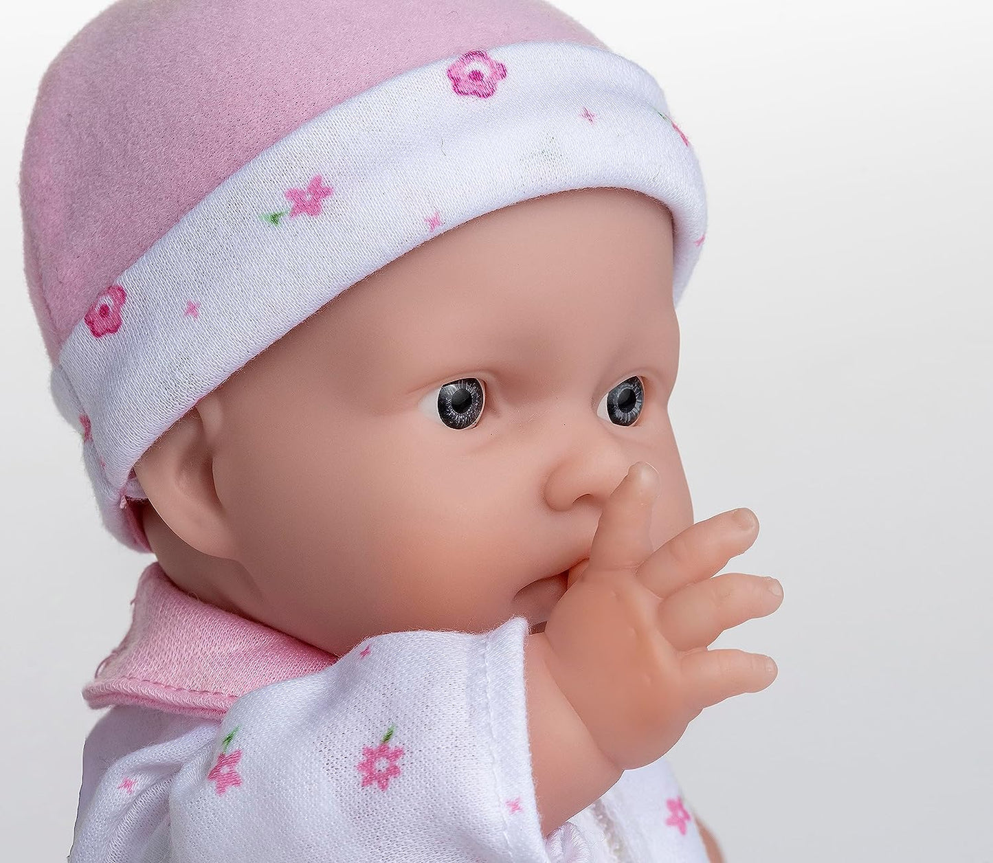 Caucasian 11-inch Small Soft Body Baby Doll | JC Toys - La Baby | Washable |Removable Pink Outfit w/ Hat & Blanket | For Children 12 Months +