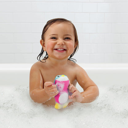 Munchkin® Wind Up Swimming Penguin Baby and Toddler Bath Toy, Pink