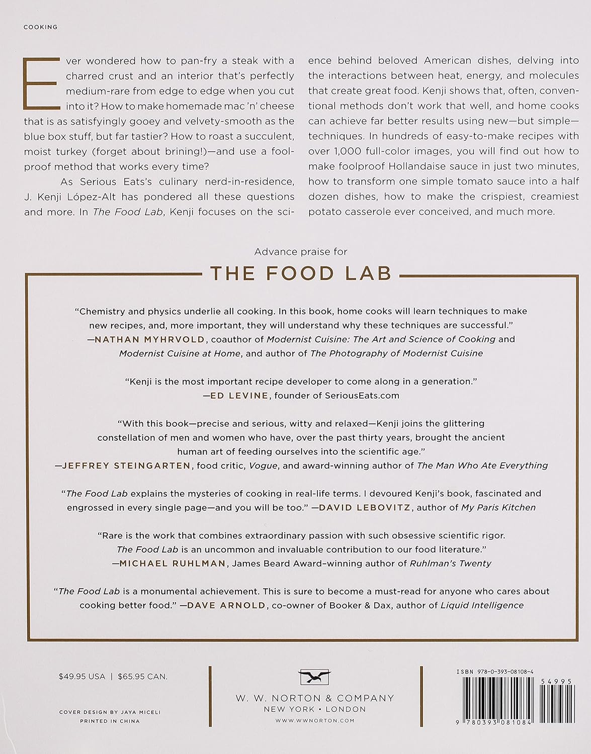 The Food Lab: Better Home Cooking Through Science