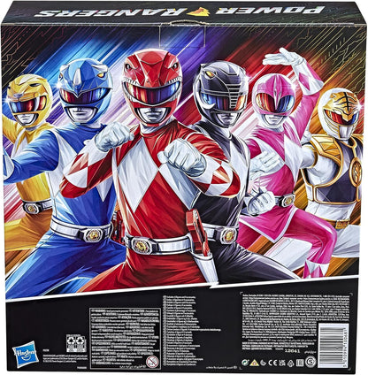 Power Rangers Mighty Morphin Multipack 12-inch Action Figure 6-Pack, Toys with Accessories for Kids 4 and Up (Amazon Exclusive)