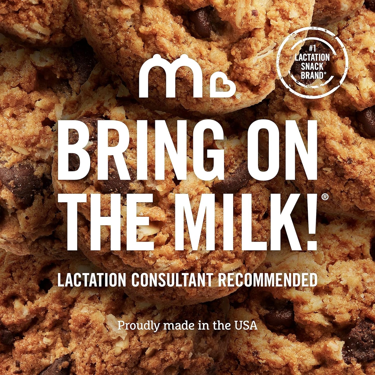 Munchkin® Milkmakers® Lactation Cookie Bites, Oatmeal Chocolate Chip, 10 Ct