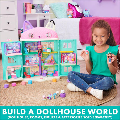 Gabby's Dollhouse, Deluxe Figure Gift Set with 7 Toy Figures and Surprise Accessory, Kids Toys for Ages 3 and up