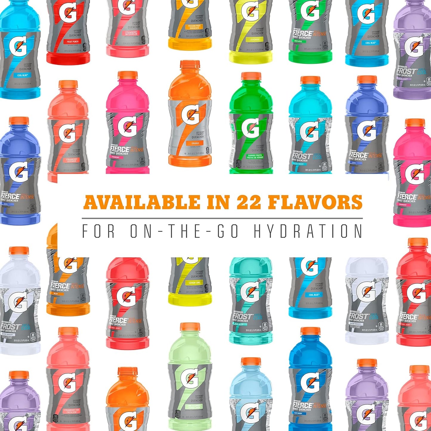 Gatorade Classic Thirst Quencher, Variety Pack, 12 Fl Oz (Pack of 24)